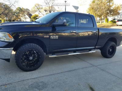 2017 Ram 1500 - 20x10 -24mm - Anthem Off-Road Instigator - Suspension Lift 2.5" - 33" x 12.5"