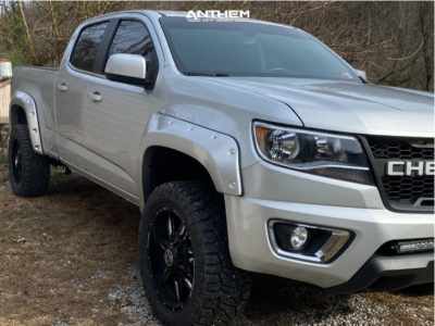2018 Chevrolet Colorado - 20x9 0mm - Anthem Off-Road Equalizer - Suspension Lift 2.5" - 275/55R20