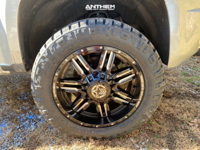 1 2018 Colorado Chevrolet Autospring Suspension Lift 25in Anthem Off Road Equalizer Machined Black