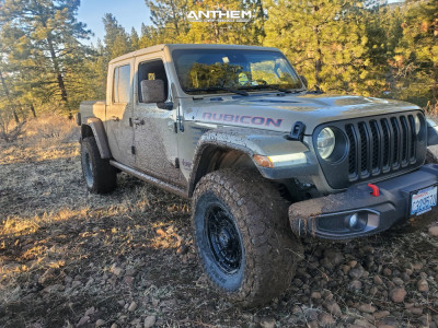 1 2020 Gladiator Jeep Rubicon Stock Air Suspension Anthem Off Road Viper Matte Black