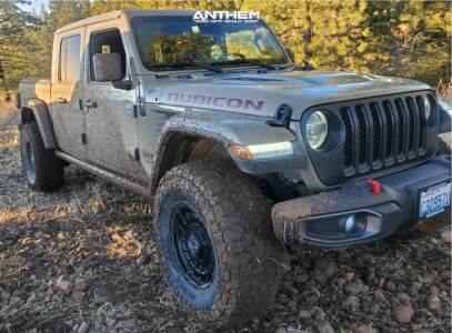 1 2020 Gladiator Jeep Rubicon Stock Air Suspension Anthem Off Road Viper Matte Black