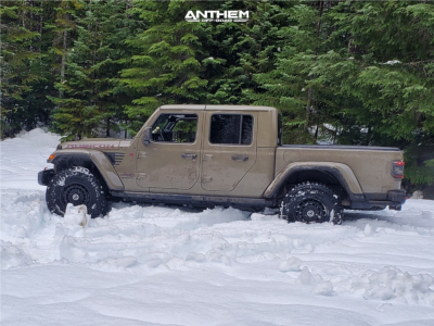 1 2020 Gladiator Jeep Rubicon Stock Air Suspension Anthem Off Road Viper Matte Black