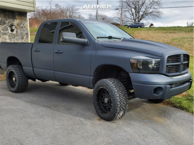 2006 Dodge Ram 2500 - 20x10 -18mm - Anthem Off-Road Avenger - Leveling Kit - 33" x 12.5"