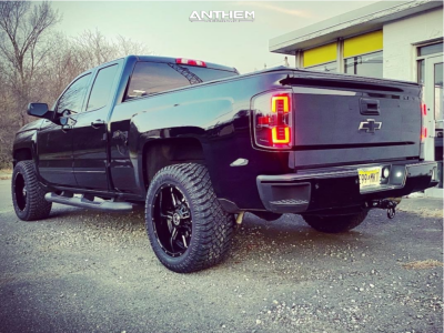 1 2018 Silverado 1500 Chevrolet Rough Country Leveling Kit Anthem Off Road Equalizer Black