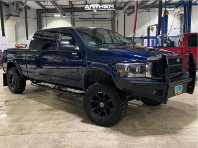 2006 Ram 2500 - 18x9 18mm - Anthem Off-Road Defender - Leveling Kit - 35" x 12.5"