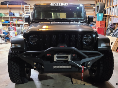 1 2021 Wrangler Jeep Unlimited Sport Stock Anthem Off Road Equalizer Black