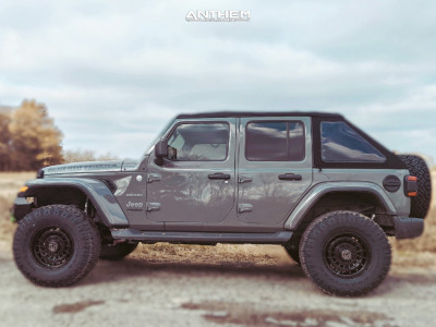 1 2018 Wrangler Jeep Unlimited Sahara Teraflex Suspension Lift 25in Anthem Off Road Viper Black