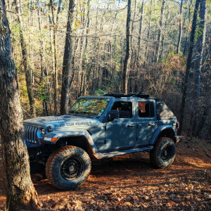 1 2018 Wrangler Jeep Unlimited Sahara Teraflex Suspension Lift 25in Anthem Off Road Viper Black