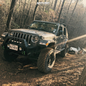 1 2018 Wrangler Jeep Unlimited Sahara Teraflex Suspension Lift 25in Anthem Off Road Viper Black