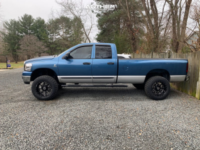 1 2006 Ram 2500 Dodge Top Gun Customz Suspension Lift 3in Anthem Off Road Gunner Black