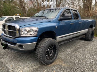 1 2006 Ram 2500 Dodge Top Gun Customz Suspension Lift 3in Anthem Off Road Gunner Black