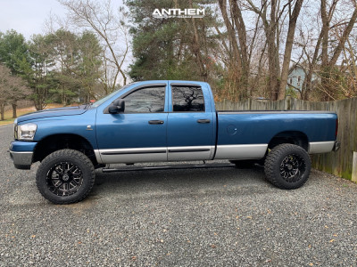 1 2006 Ram 2500 Dodge Top Gun Customz Suspension Lift 3in Anthem Off Road Gunner Black