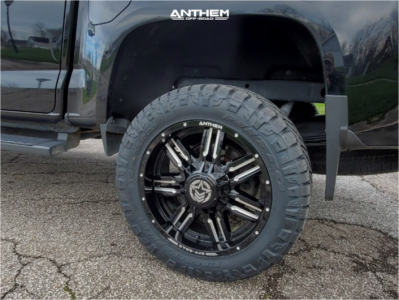 1 2016 Canyon Gmc Rough Country Suspension Lift 4in Anthem Off Road Equalizer Machined Black