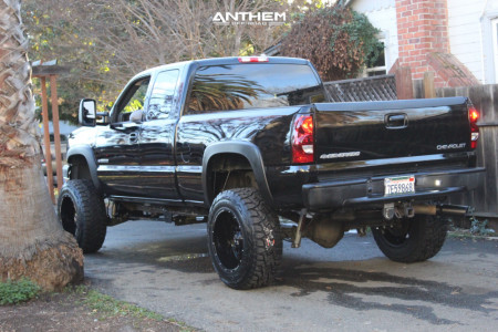 1 2003 Silverado 2500 Hd Chevrolet Rough Country Suspension Lift 6in Anthem Off Road Equalizer Black