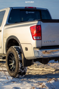1 2015 Titan Nissan Superlift Suspension Lift 3in Anthem Off Road Liberty Matte Black