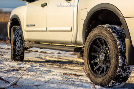 1 2015 Titan Nissan Superlift Suspension Lift 3in Anthem Off Road Liberty Matte Black
