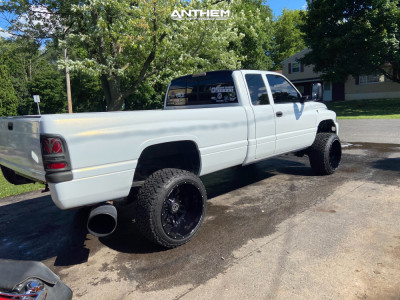 1 1998 Ram 2500 Dodge Rough Country Leveling Kit Anthem Off Road Equalizer Matte Black