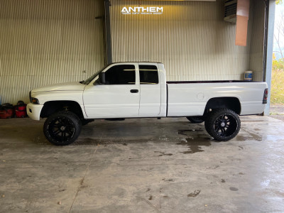 1 1998 Ram 2500 Dodge Rough Country Leveling Kit Anthem Off Road Equalizer Matte Black