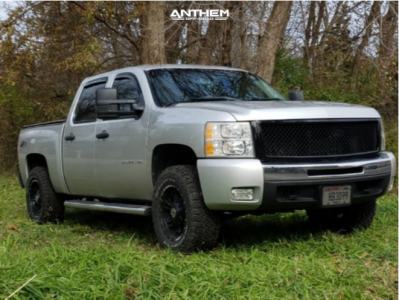 2010 Chevrolet Silverado 1500 - 18x9 -12mm - Anthem Off-Road Aviator - Suspension Lift 2.5" - 285/65R18