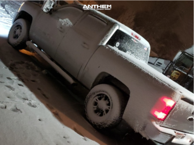1 2010 Silverado 1500 Chevrolet Rough Country Suspension Lift 25in Anthem Off Road Aviator Black
