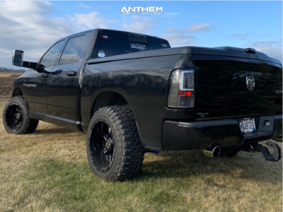 1 2012 1500 Ram Motofab Leveling Kit Anthem Off Road Equalizer Machined Black