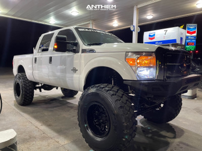 2015 Ford F-250 Super Duty - 20x12 -44mm - Anthem Off-Road Avenger - Suspension Lift 10" - 385/85R20