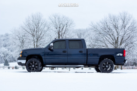 1 2007 Silverado 2500 Hd Classic Chevrolet Stock Air Suspension Anthem Off Road Equalizer Black