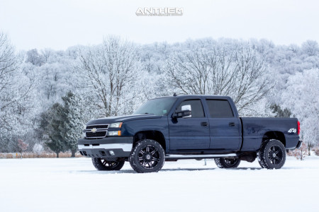 1 2007 Silverado 2500 Hd Classic Chevrolet Stock Air Suspension Anthem Off Road Equalizer Black