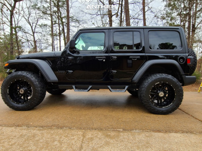 1 2021 Wrangler Jeep Unlimited Sport Mopar Suspension Lift 25in Anthem Off Road Equalizer Black