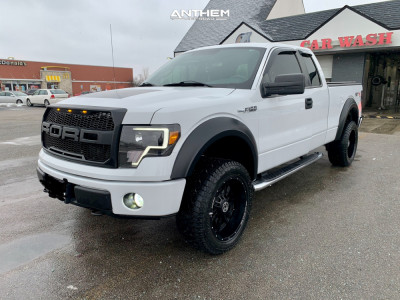2013 Ford F-150 - 20x10 -24mm - Anthem Off-Road Equalizer - Leveling Kit - 33" x 12.5"