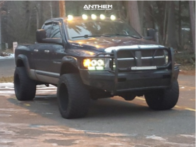 1 2003 Ram 2500 Dodge Rough Country Leveling Kit Anthem Off Road Equalizer Black