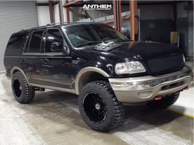 2001 Ford Expedition - 20x12 -44mm - Anthem Off-Road Equalizer - Level 2" Drop Rear - 35" x 12.5"