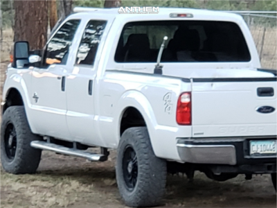 1 2015 F 250 Super Duty Ford 2 Inch Level Stock Anthem Off Road Equalizer Machined Black