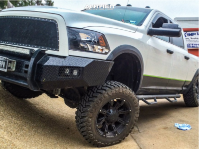2011 Ram 2500 - 20x9 18mm - Anthem Off-Road Defender - Suspension Lift 3" - 35" x 12.5"