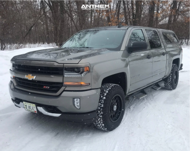 1 2017 Silverado 1500 Chevrolet Motofab Leveling Kit Anthem Off Road Intimidator Black