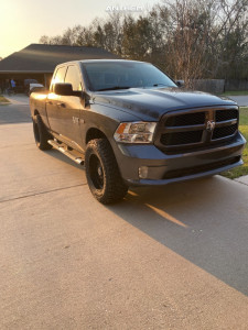 2014 Ram 1500 - 20x10 -18mm - Anthem Off-Road Avenger - Leveling Kit - 35" x 12.5"