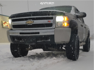 2009 Chevrolet Silverado 1500 - 20x12 -44mm - Anthem Off-Road Avenger - Suspension Lift 6" - 33" x 12.5"
