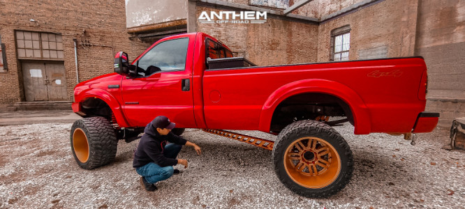 1 2006 F 250 Super Duty Ford Rough Country Suspension Lift 6in Anthem Off Road Equalizer Bronze