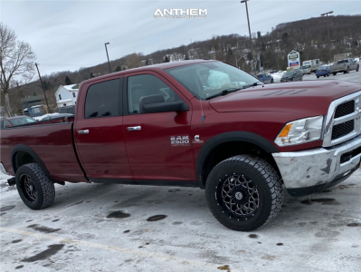 2013 Ram 2500 - 20x10 -18mm - Anthem Off-Road Avenger - Stock Suspension - 305/55R20