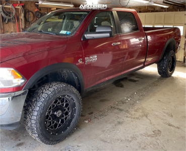 1 2013 2500 Ram Oem Stock Anthem Off Road Avenger Black Milled