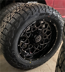 1 2013 2500 Ram Oem Stock Anthem Off Road Avenger Black Milled