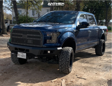 1 2016 F 150 Ford Rough Country Suspension Lift 4in Anthem Off Road Avenger Machined Black