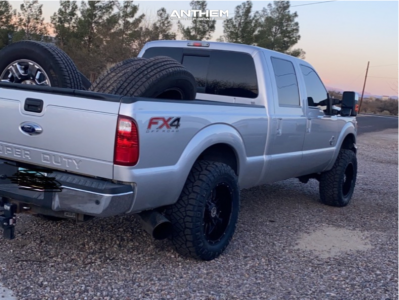 1 2015 F 250 Super Duty Ford Motofab Leveling Kit Anthem Off Road Equalizer Black