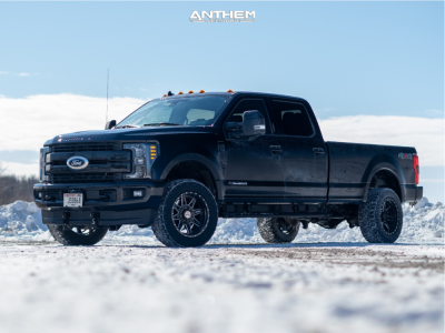 1 2020 F 350 Super Duty Ford Stock Air Suspension Anthem Off Road Rogue Machined Black