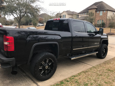 1 2015 Sierra 2500 Hd Gmc Rancho Leveling Kit Anthem Off Road Equalizer Black