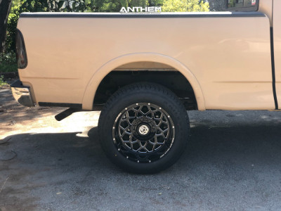 1 2003 F 150 Ford Rough Country Air Suspension Anthem Off Road Avenger Machined Black