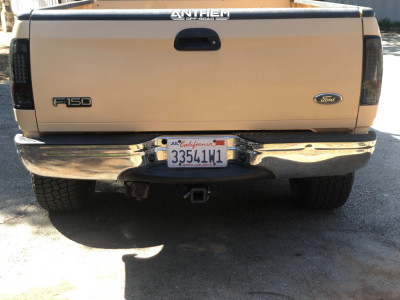 1 2003 F 150 Ford Rough Country Air Suspension Anthem Off Road Avenger Machined Black