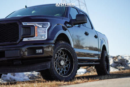 2020 Ford F-150 - 20x10 -18mm - Anthem Off-Road Avenger - Stock Suspension - 33" x 12.5"