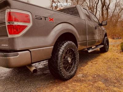 1 2013 F 150 Ford Rough Country Leveling Kit Anthem Off Road Avenger Black