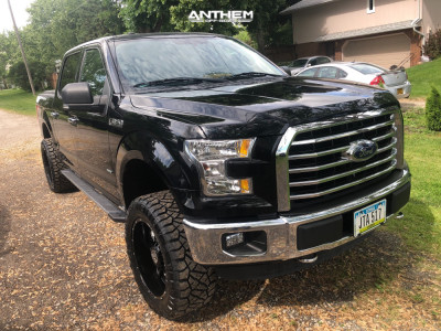 2016 Ford F-150 - 20x10 -24mm - Anthem Off-Road Equalizer - Suspension Lift 3" - 33" x 12.5"